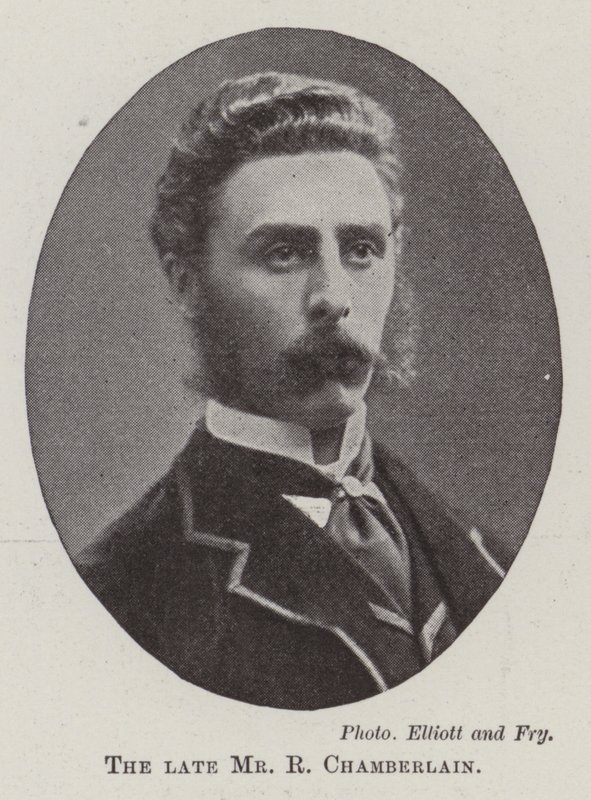 Il defunto signor R Chamberlain da English Photographer