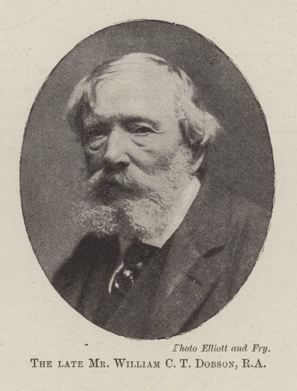 Il defunto signor William C T Dobson, RA da English Photographer