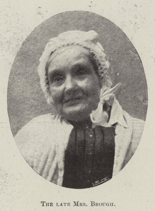 La defunta Signora Brough da English Photographer