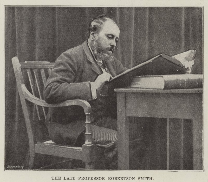 Il defunto Professor Robertson Smith da English Photographer