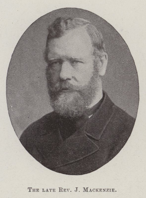 Il defunto reverendo J Mackenzie da English Photographer