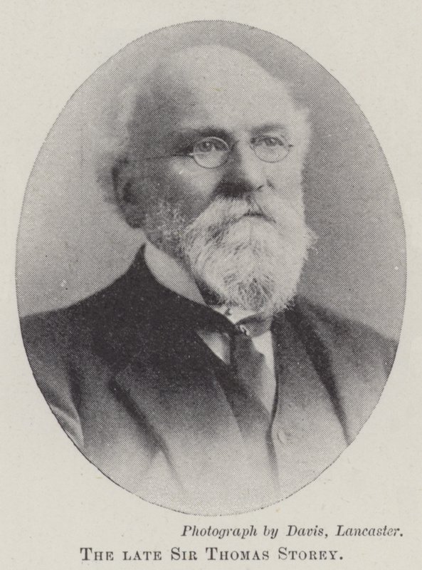 Il defunto Sir Thomas Storey da English Photographer