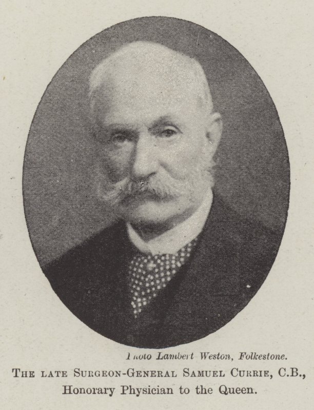 Il defunto chirurgo generale Samuel Currie, CB, medico onorario della regina da English Photographer