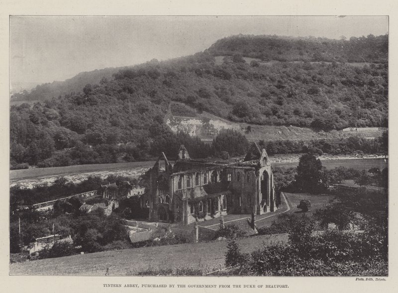 Abbazia di Tintern, acquistata dal governo dal Duca di Beaufort da English Photographer