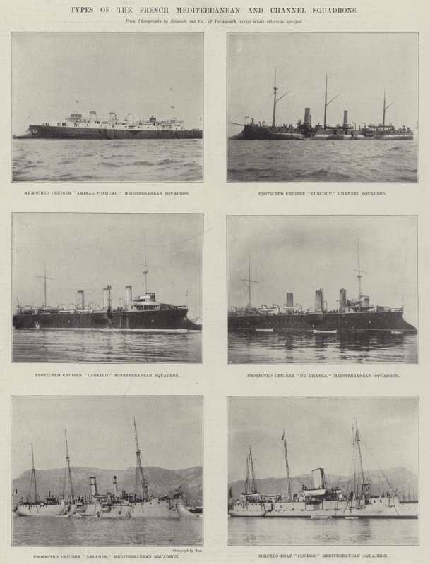 Tipi delle squadre del Mediterraneo e della Manica francesi da English Photographer