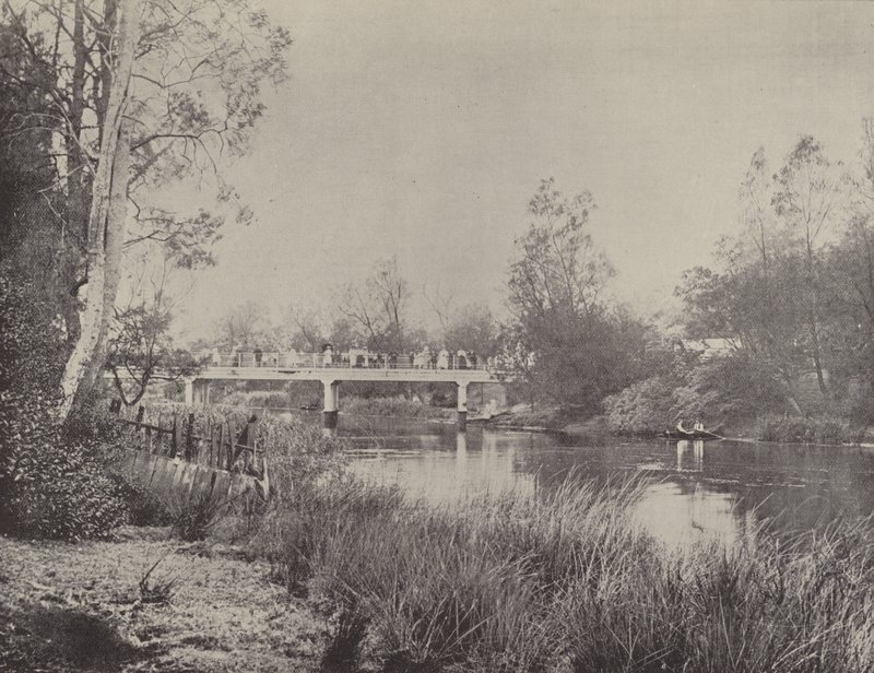 Ponte di Undercliffe, fiume Cooks da English Photographer