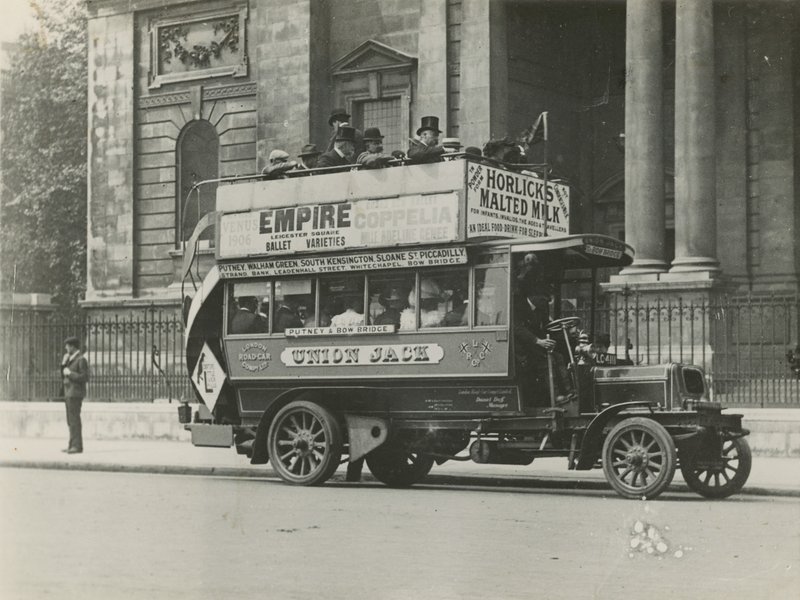 Union Jack Omnibus da English Photographer