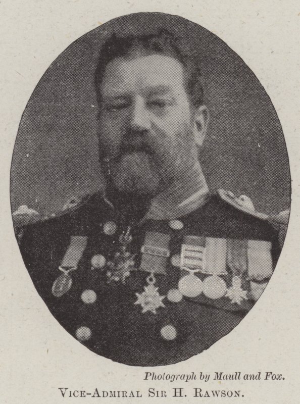 Viceammiraglio Sir H Rawson da English Photographer