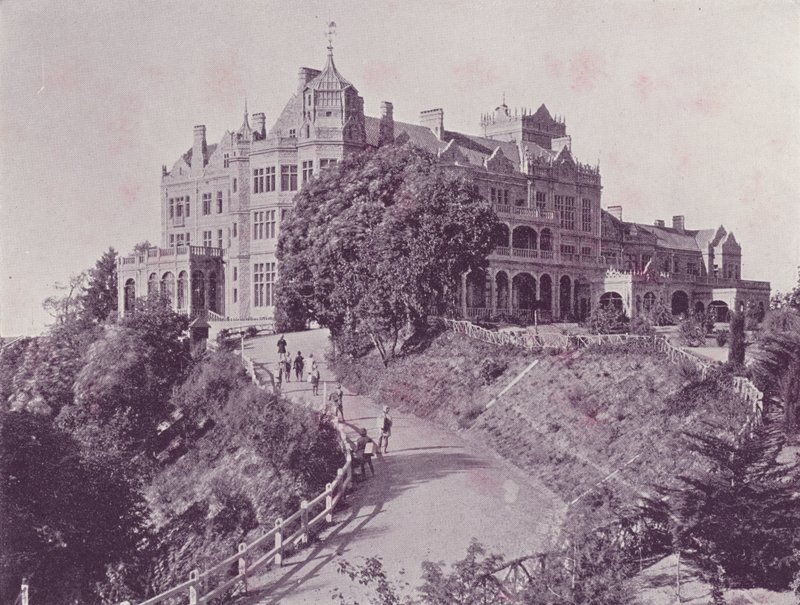 Residenza del Vice-Re, Simla da English Photographer
