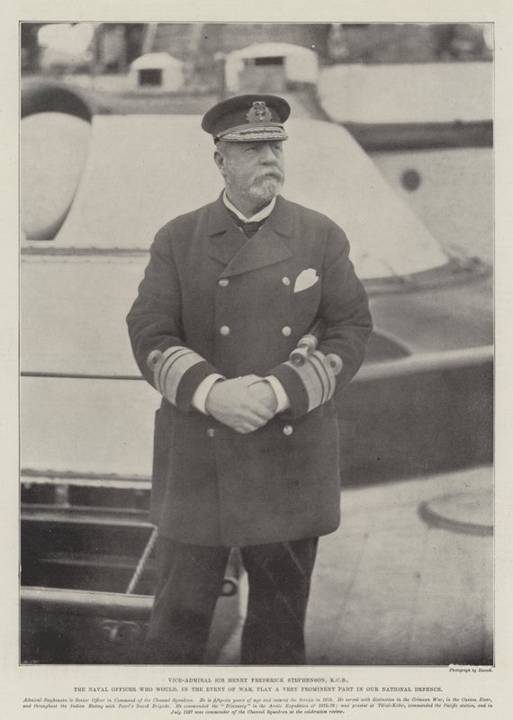 Vice ammiraglio Sir Henry Frederick Stephenson, KCB, l