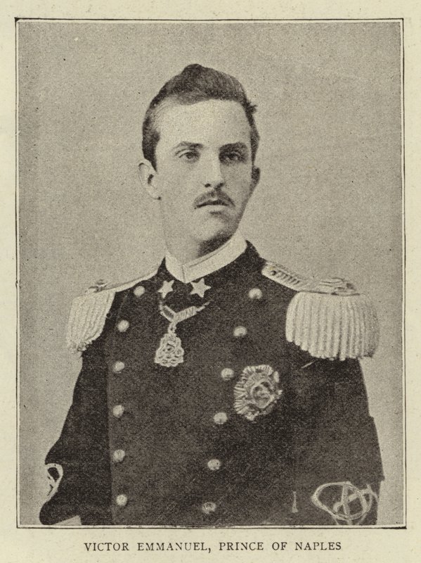 Vittorio Emanuele, Principe di Napoli da English Photographer