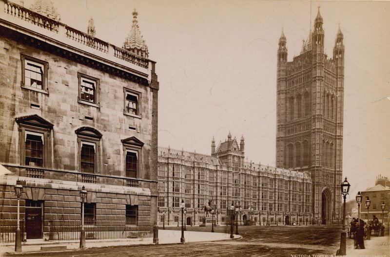 Victoria Tower delle Houses of Parliament da English Photographer