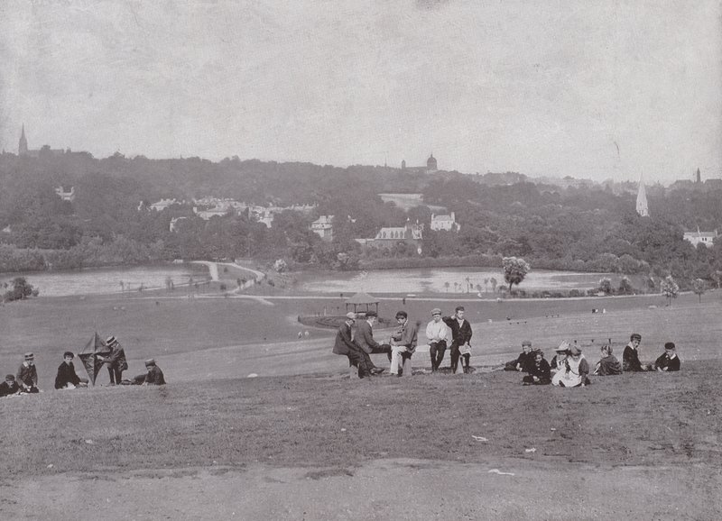 Vista da Parliament Hill, guardando a Nord-Ovest da English Photographer