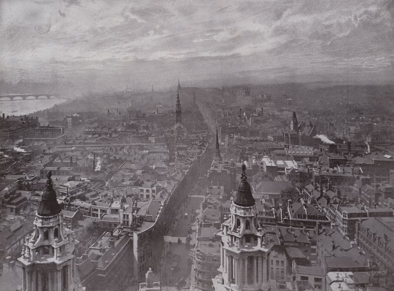 Vista da San Paolo, guardando a Ovest da English Photographer