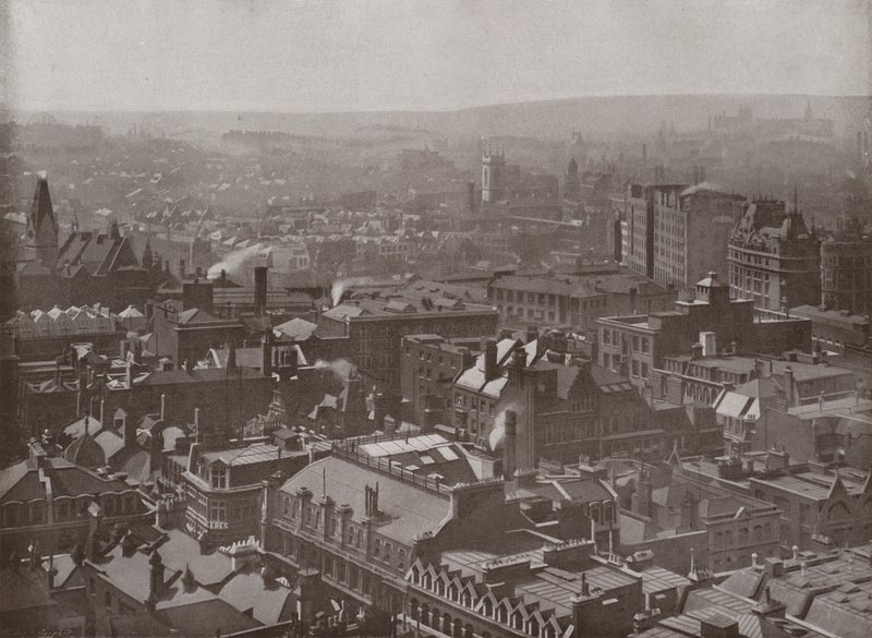 Vista dalla Golden Gallery, St Pauls, verso nord-ovest da English Photographer