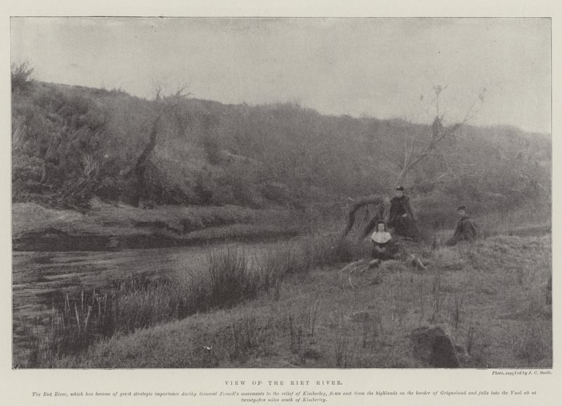 Vista del fiume Riet da English Photographer