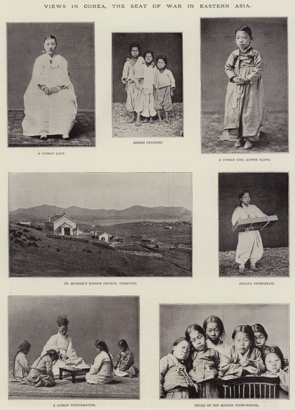 Vedute in Corea, il Teatro della Guerra in Asia Orientale da English Photographer