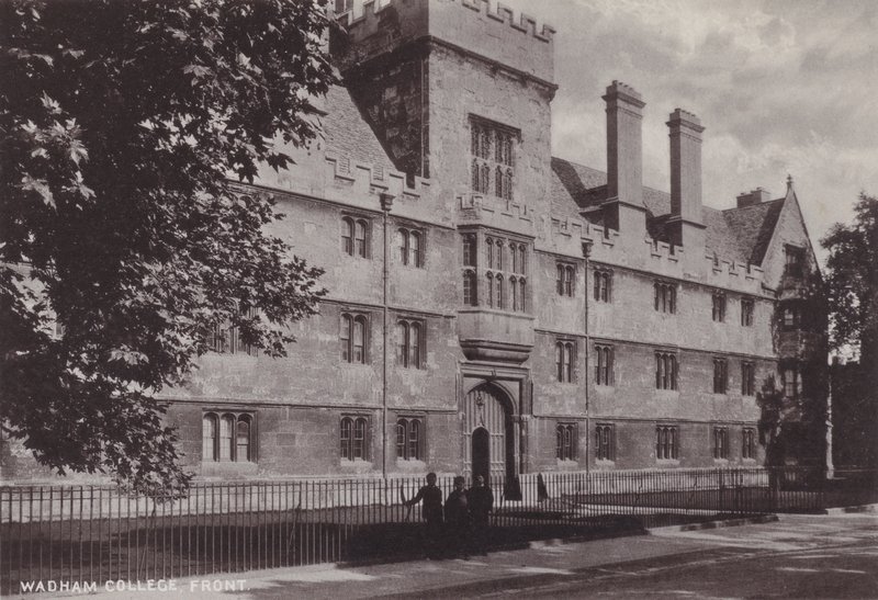 Wadham College, Facciata da English Photographer