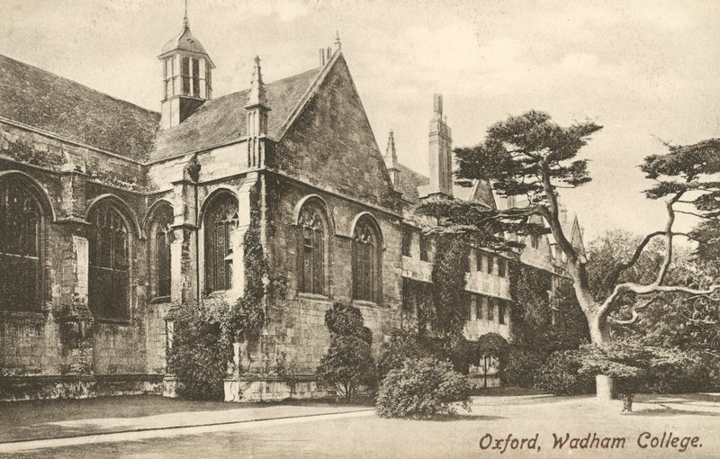 Wadham College, Oxford, Oxfordshire da English Photographer