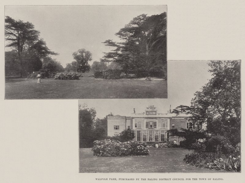 Walpole Park, acquistato dal Consiglio del Distretto di Ealing per la città di Ealing da English Photographer