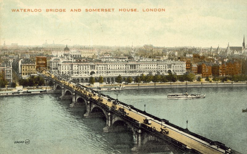 Waterloo Bridge e Somerset House da English Photographer