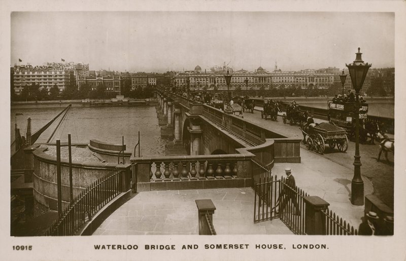 Waterloo Bridge e Somerset House, Londra da English Photographer