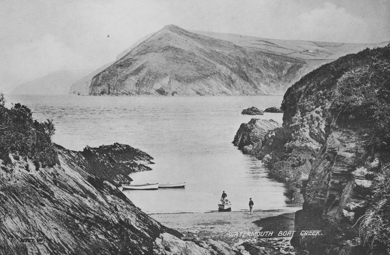 Watermouth Boat Creek da English Photographer