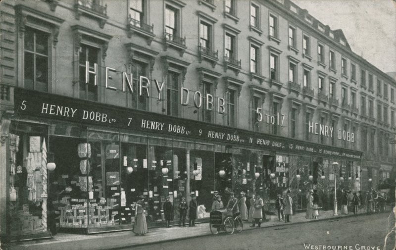 Westbourne Grove, Bayswater, Londra da English Photographer