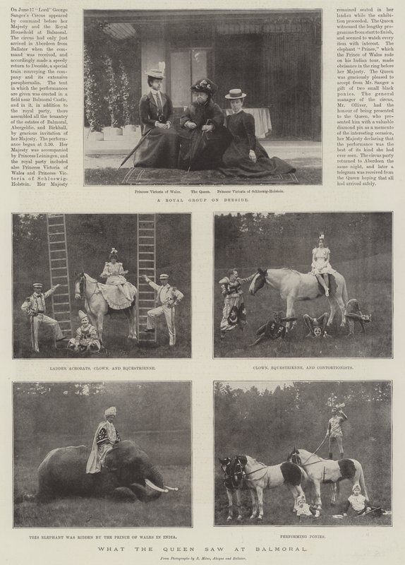 Cosa ha visto la Regina a Balmoral da English Photographer