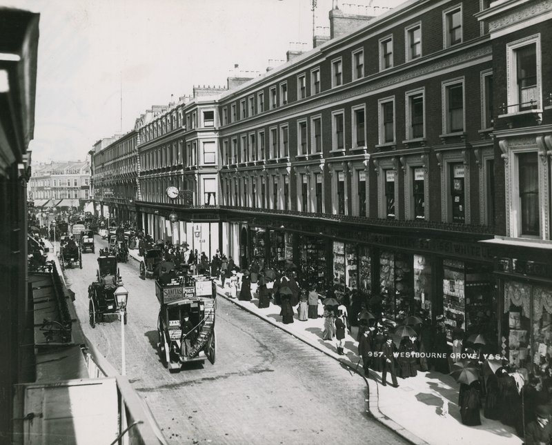 Whiteleys, Westbourne Grove, Londra da English Photographer