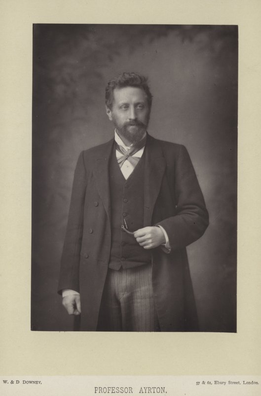 William Edward Ayrton da English Photographer