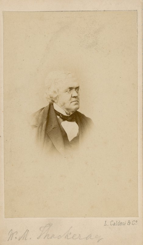 William Makepeace Thackeray da English Photographer