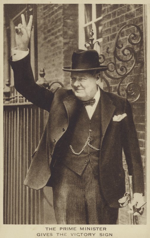 Winston Churchill da English Photographer