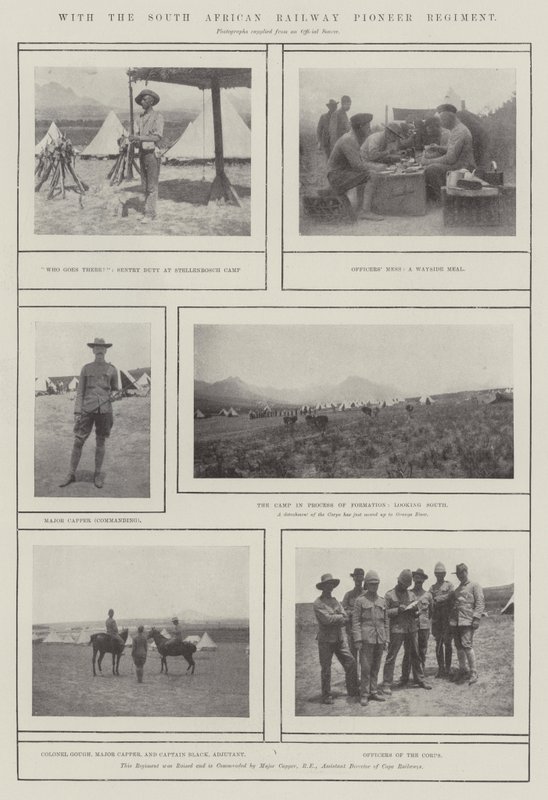 Con il Reggimento Pioniere delle Ferrovie del Sudafrica da English Photographer