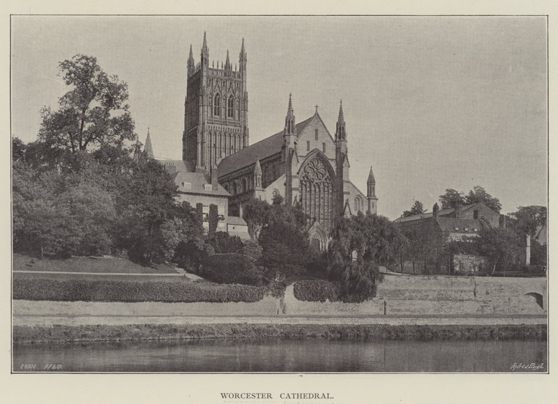 Cattedrale di Worcester da English Photographer