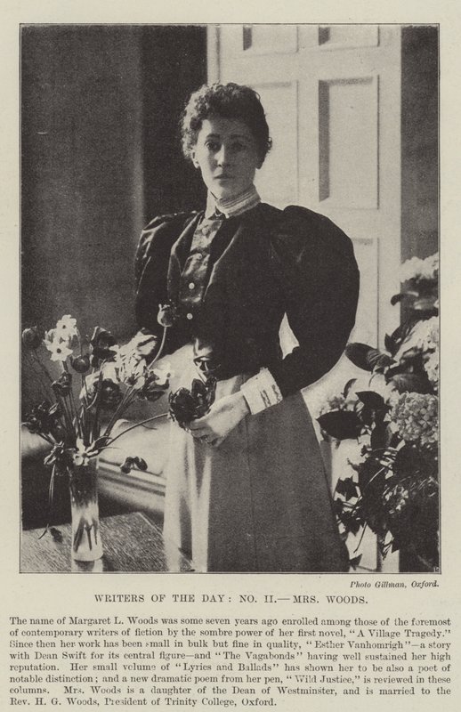 Scrittori del Giorno, Mrs Woods da English Photographer
