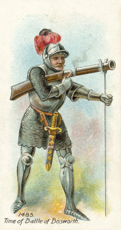 1485, Tempo della Battaglia di Bosworth da English School