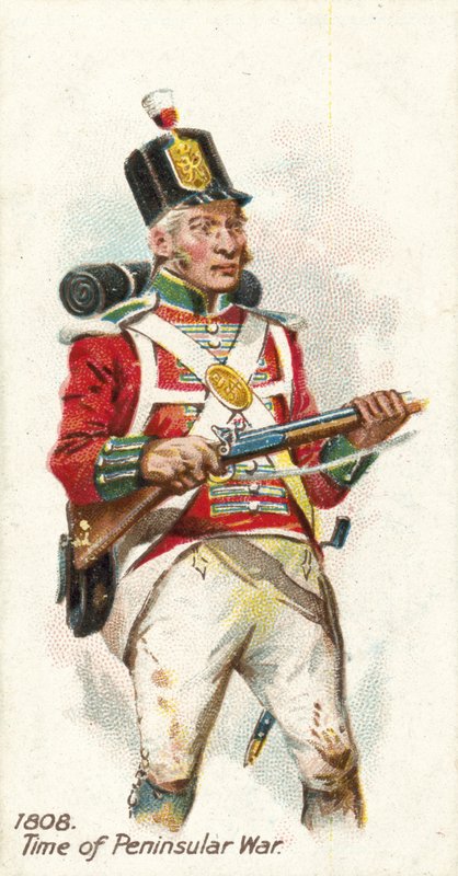 1808, Tempo della Guerra Peninsulare da English School