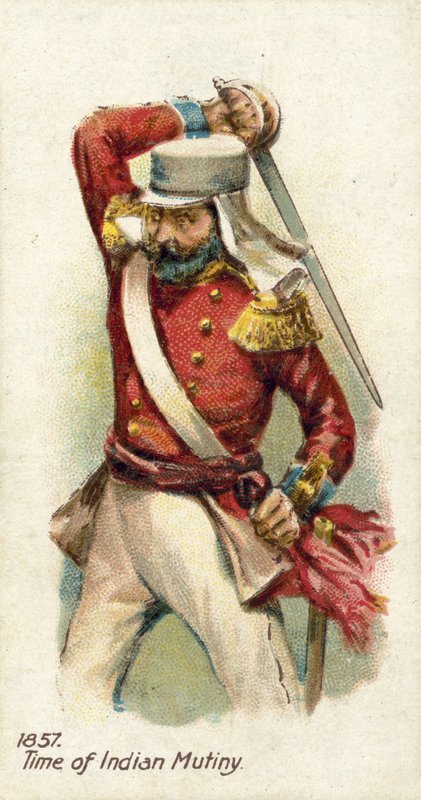1857, Tempo della Rivolta Indiana da English School