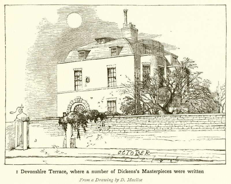1 Devonshire Terrace, dove sono stati scritti molti capolavori di Dickens da English School