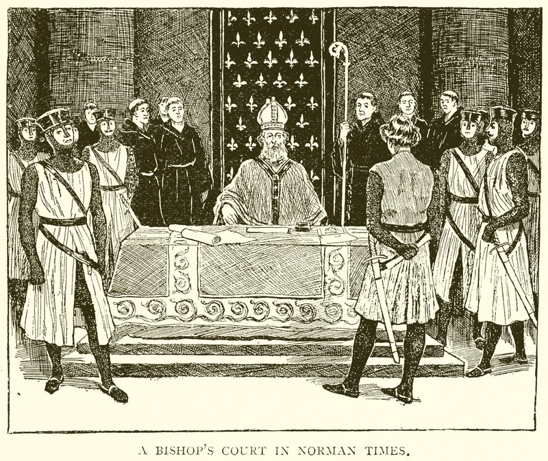 Un Tribunale Vescovile in Tempi Normanni da English School