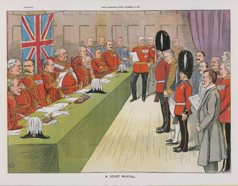 Un tribunale militare da English School