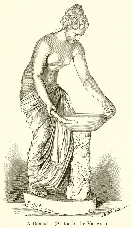 Una Danaide (Statua nel Vaticano) da English School