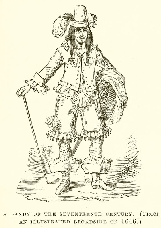 Un Dandy del Diciassettesimo Secolo da English School