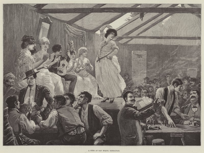 Una Festa a San Roque, Gibilterra da English School