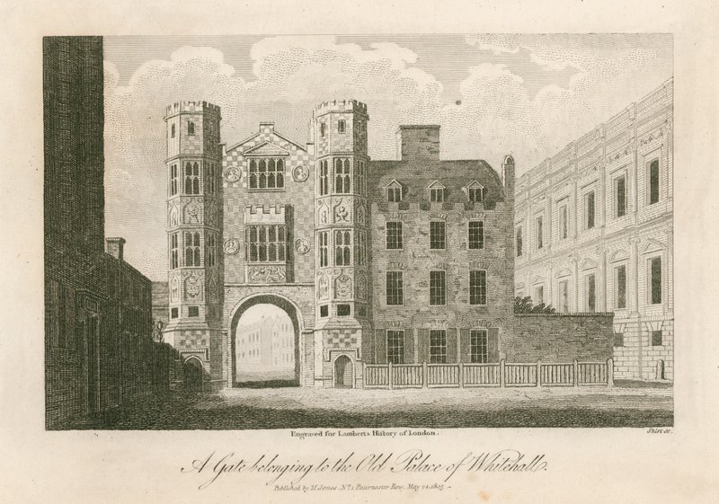 Una Porta appartenente al Vecchio Palazzo di Whitehall da English School