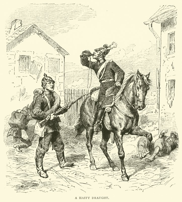 Un sorso frettoloso, gennaio 1871 da English School
