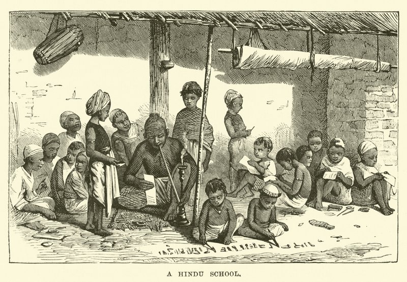 Una scuola indù da English School