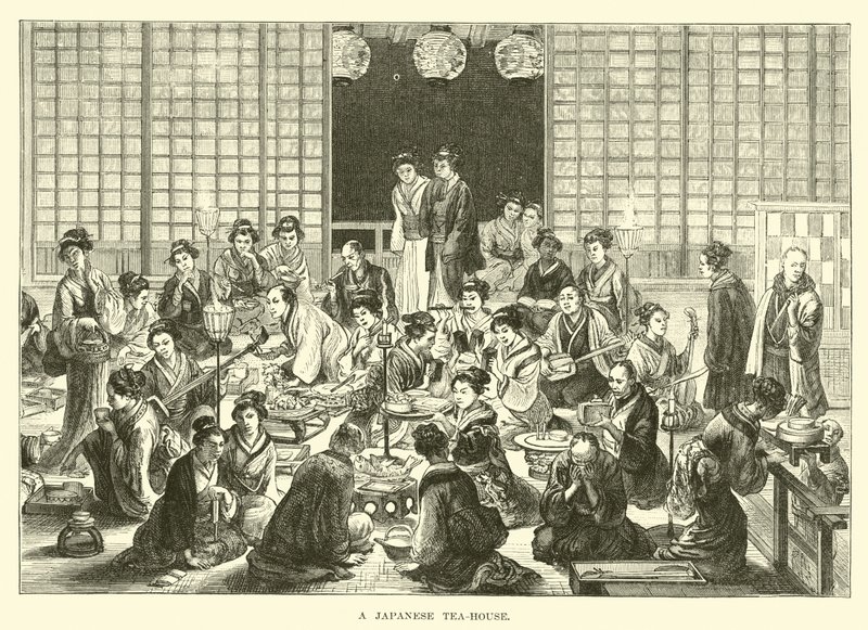 Una casa da tè giapponese da English School