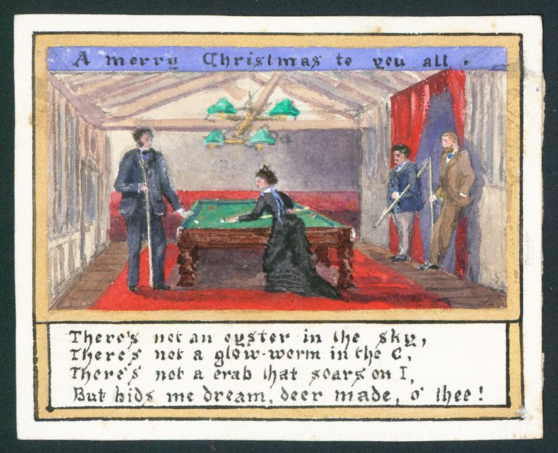Un felice Natale a tutti voi - biglietto di auguri da English School